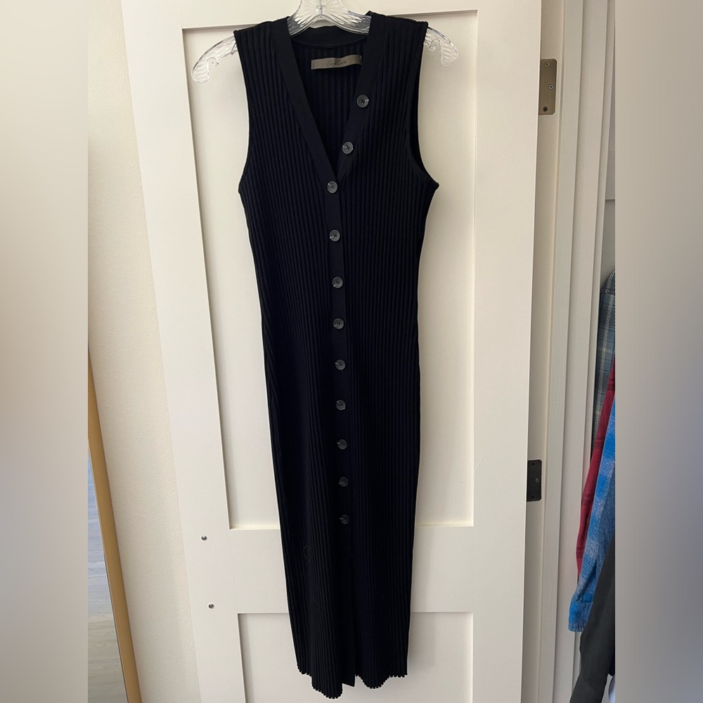 Enza Costa Sweater Midi Dress